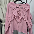 Thara Ruffles Blouse (By thecglabel - Cotton Foam Series)