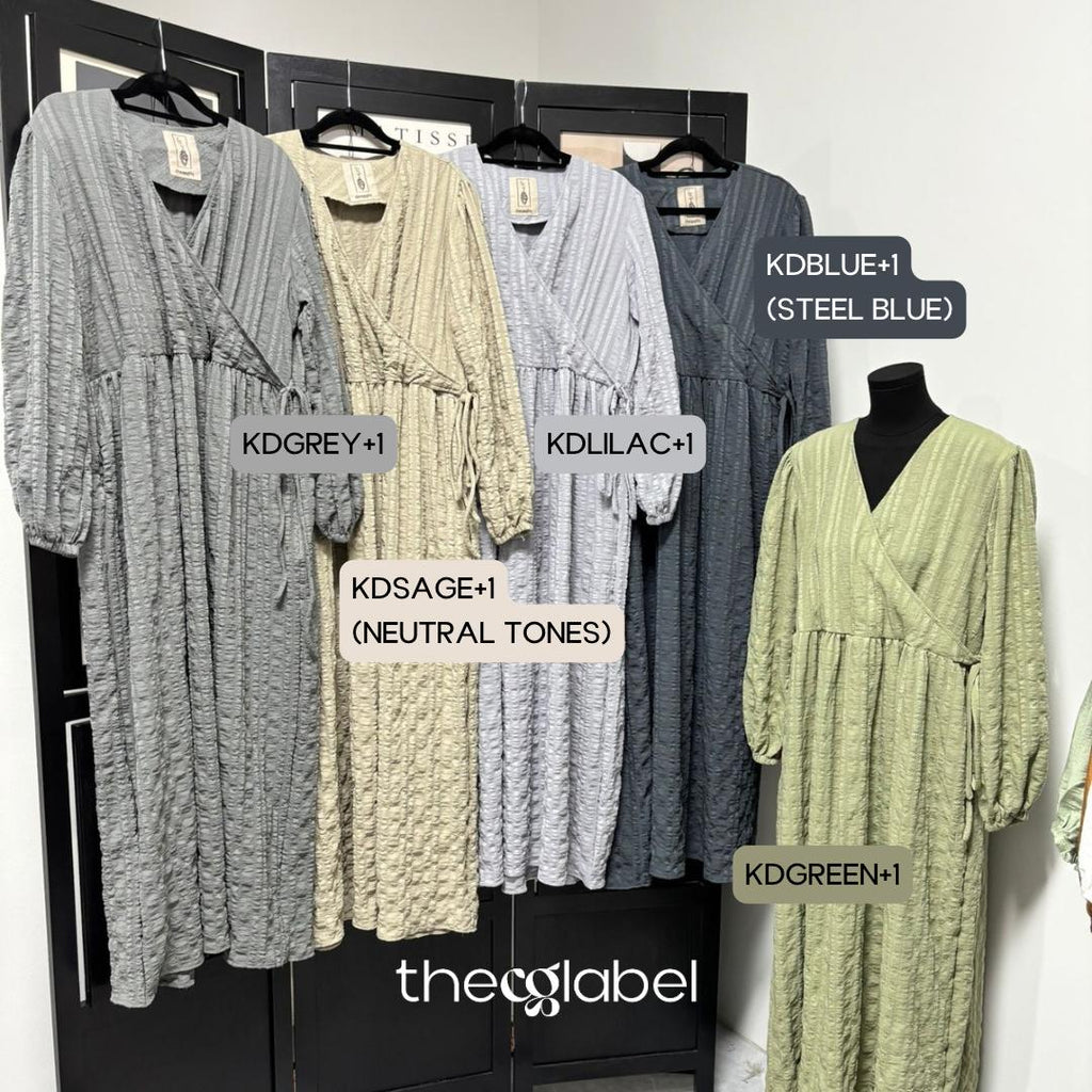 Fuss Free Kimono Dress (CGLABEL - Crinkle Foam)