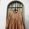 Amani Puffy Sleeve Dress (CGLABEL - Cotton Mix Poly)