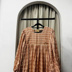 Amani Puffy Sleeve Dress (CGLABEL - Cotton Mix Poly)
