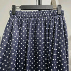 Polka Denim Skirt (CG Curated Series)