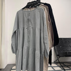 Babydoll Oversized Top (By thecglabel- Checkered Linen)