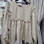 Serina Cropped Blouse (CGLABEL - NR Stripes)