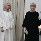 Oversized Ribbon Peplum Set (CG LABEL RAYA)