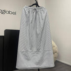 Signature Skirt (by thecglabel - Linen Striped)
