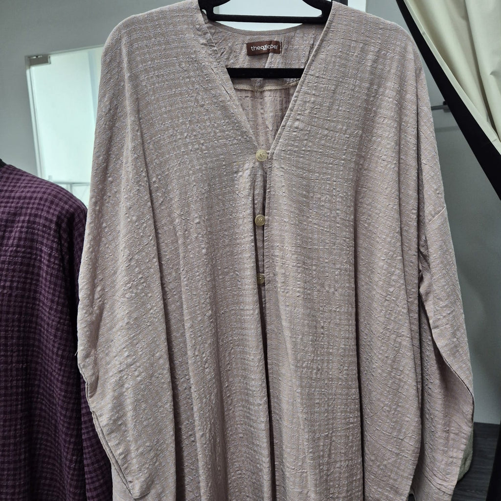 Kimono Outerwear (By thecglabel - Checkered Linen)