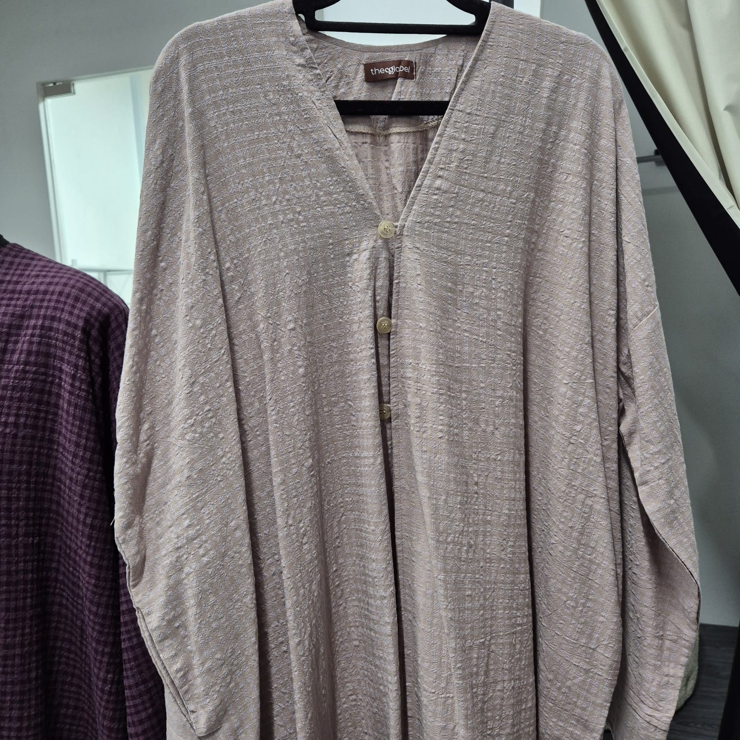 Kimono Outerwear (By thecglabel - Checkered Linen)