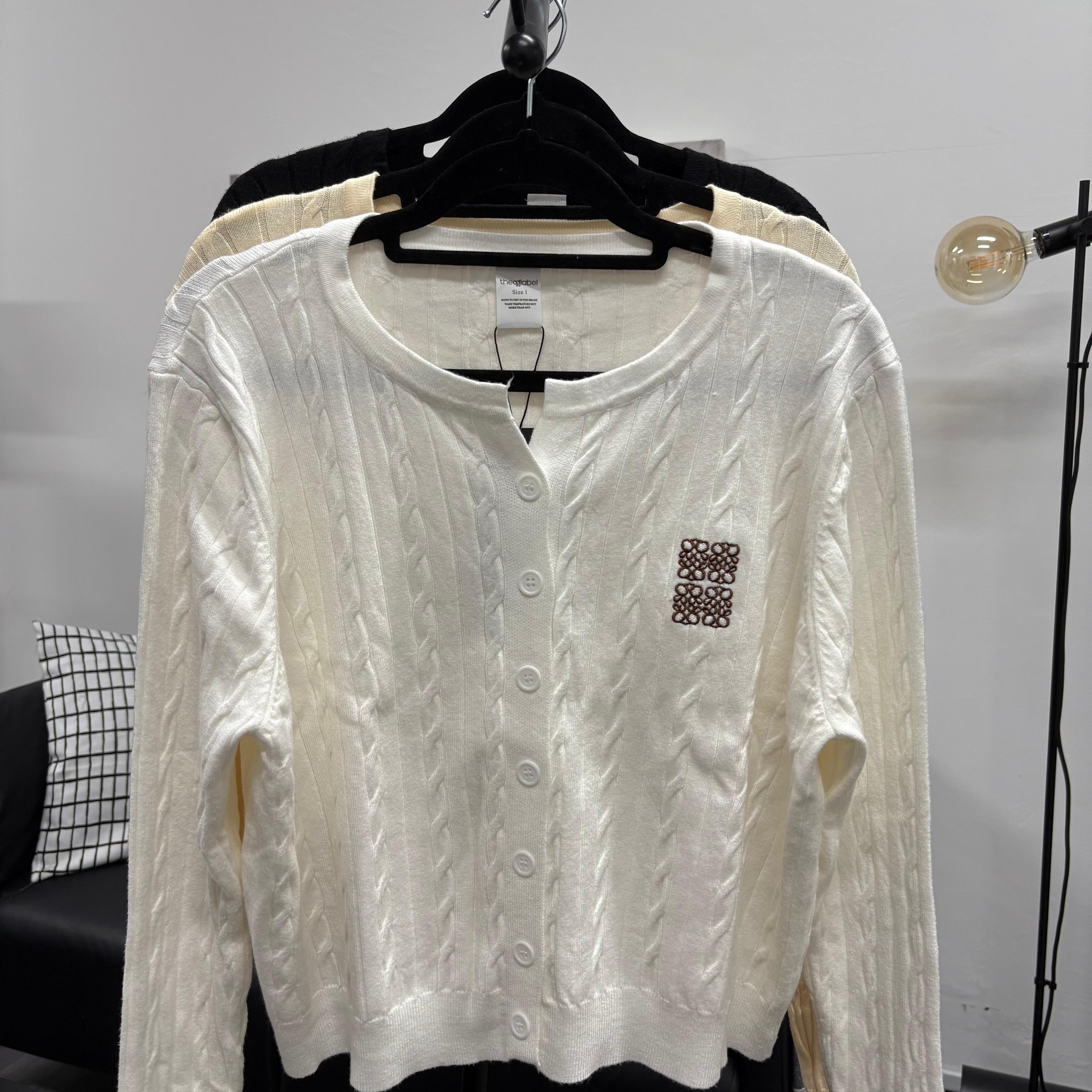 GG Cardigan (By thecglabel - Soft Cable Knit)