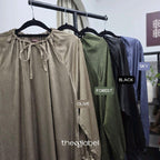 Ribbon Dress (CG LABEL RAYA - Satin)
