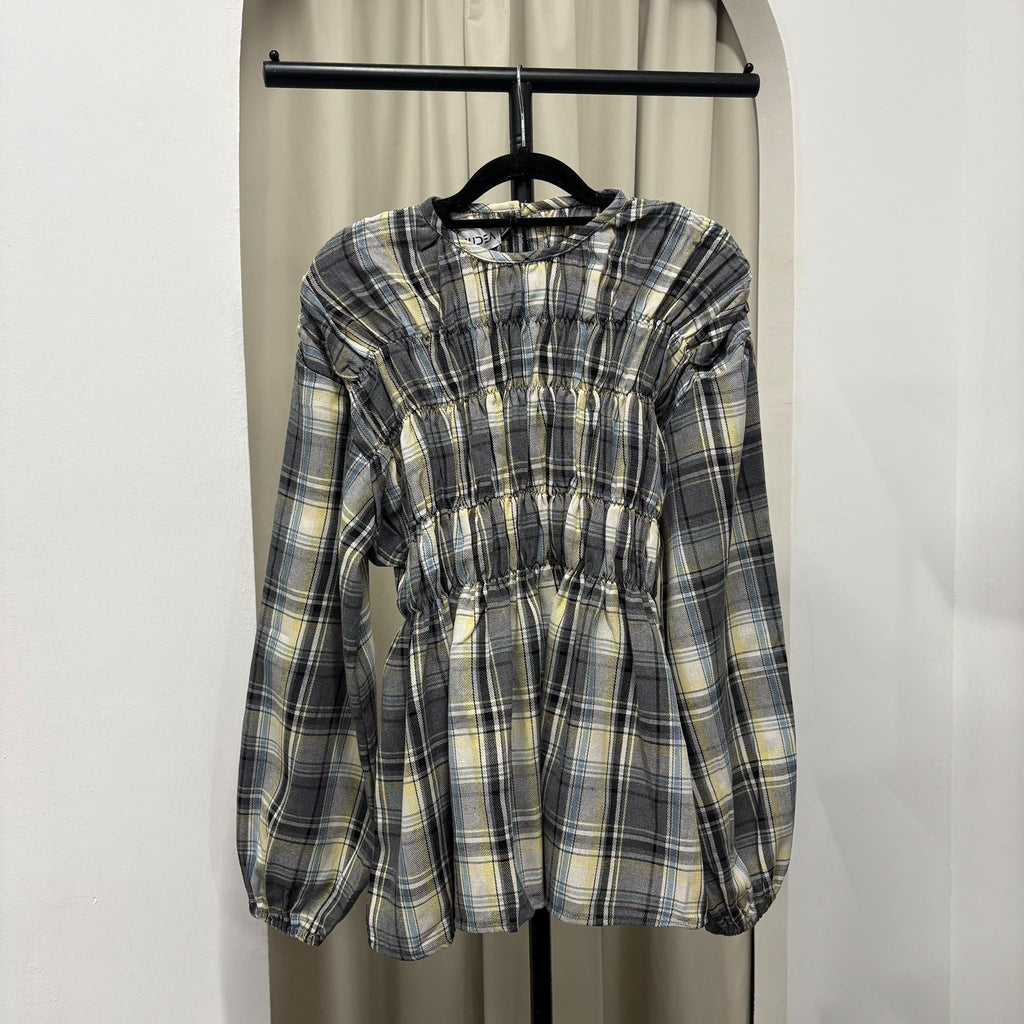 Georgia Scrunched Blouse (CG Curated Series)