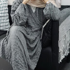 Fuss Free Kimono Dress (CGLABEL - Crinkle Foam)