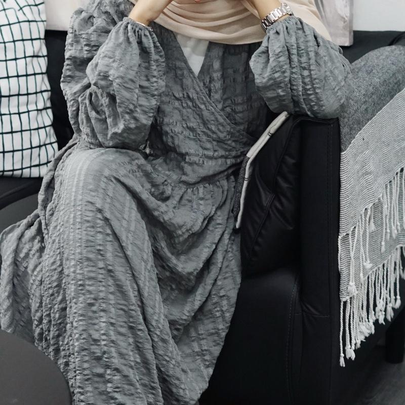 Fuss Free Kimono Dress (CGLABEL - Crinkle Foam)