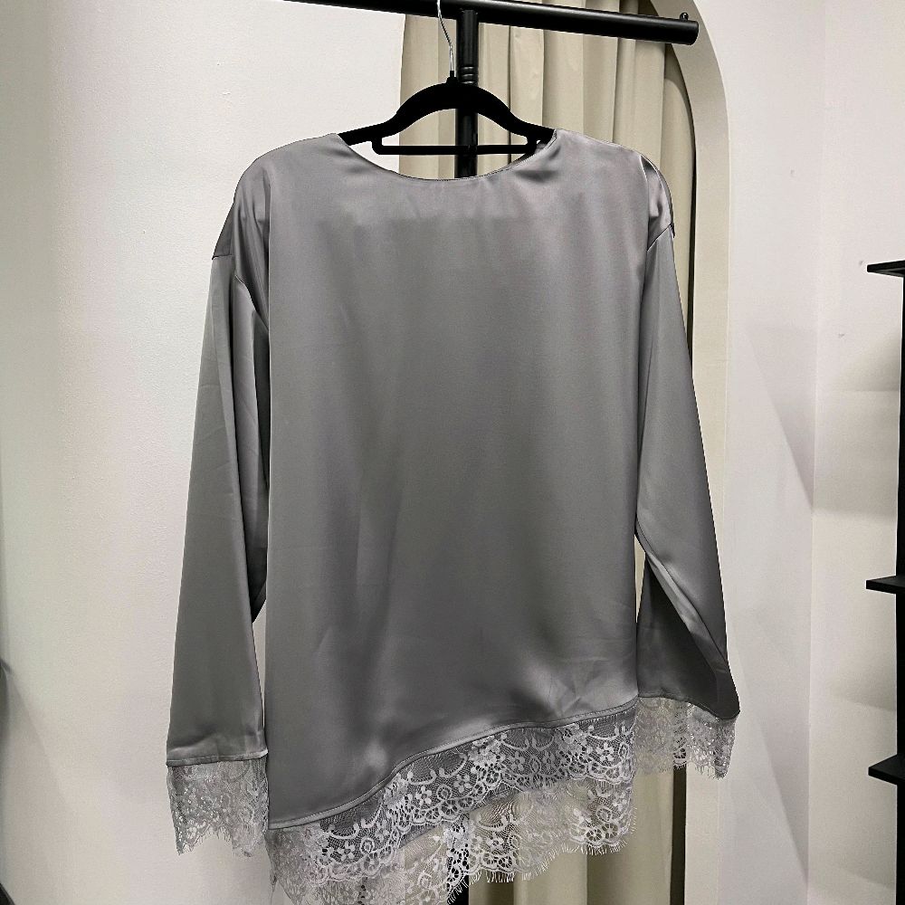 Lucy Lace Blouse (CGLABEL - Satin)