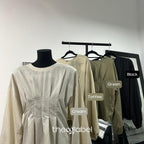 Nelly Blouse (CGLABEL - Linen Stripes)