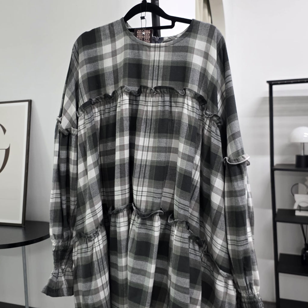 Santorini Ruffles Blouse (by The CGlabel - Flannel series)