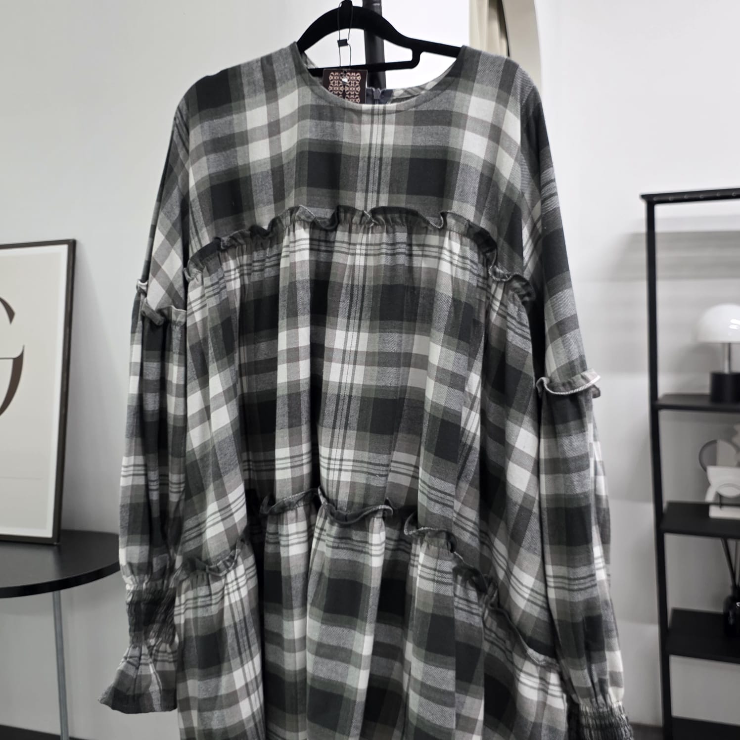 Santorini Ruffles Blouse (by The CGlabel - Flannel series)