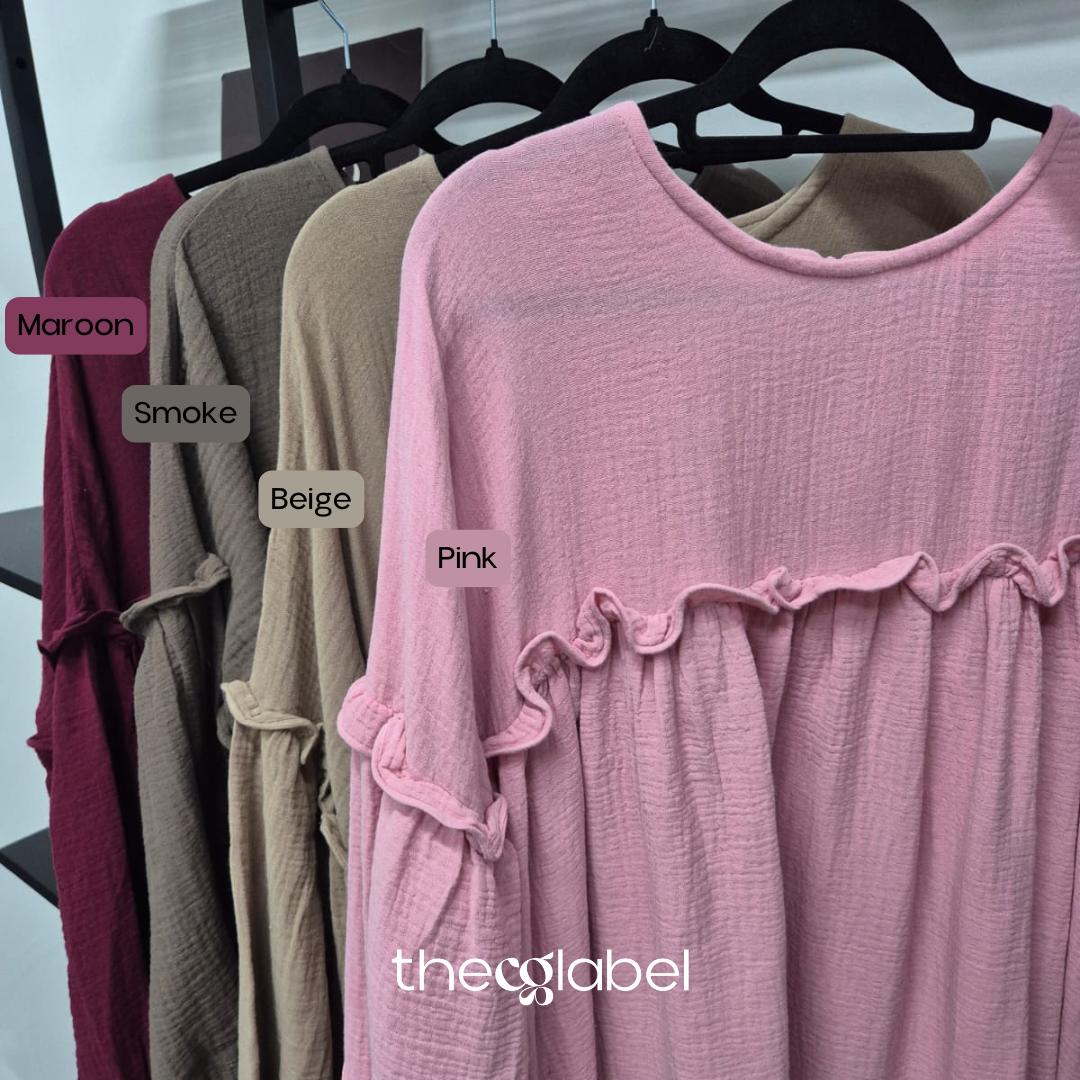 Dila Ruffles Tunik (CGLABEL- Foam series)
