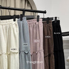 Meera Tiered Skirt (CGLABEL - Checkered Linen)