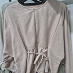 Elena Blouse - Salt Linen