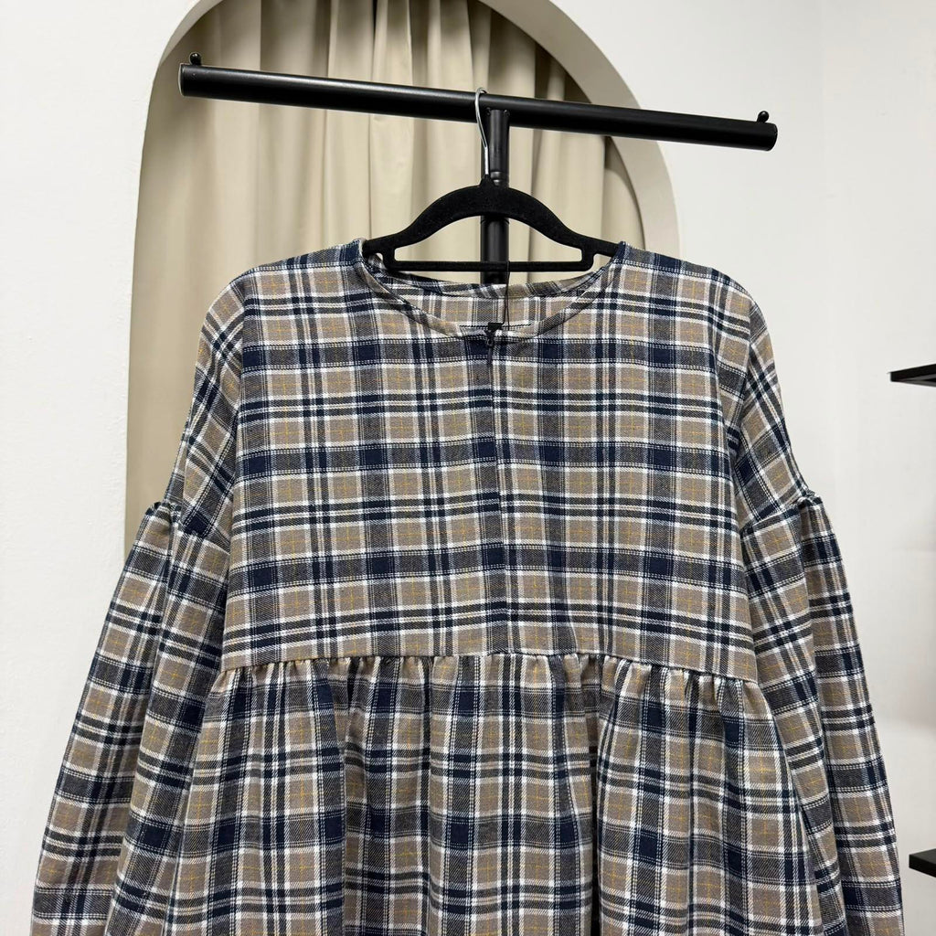 Chic Flannel Top (CG Curated Series)