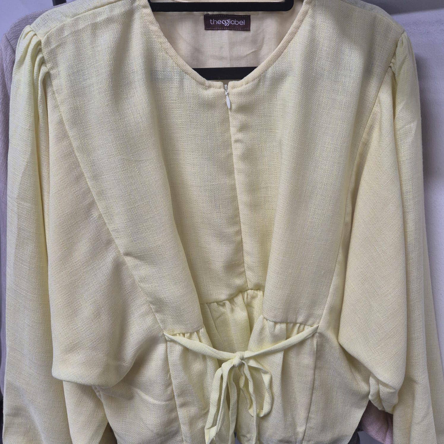 Elena Blouse - Salt Linen