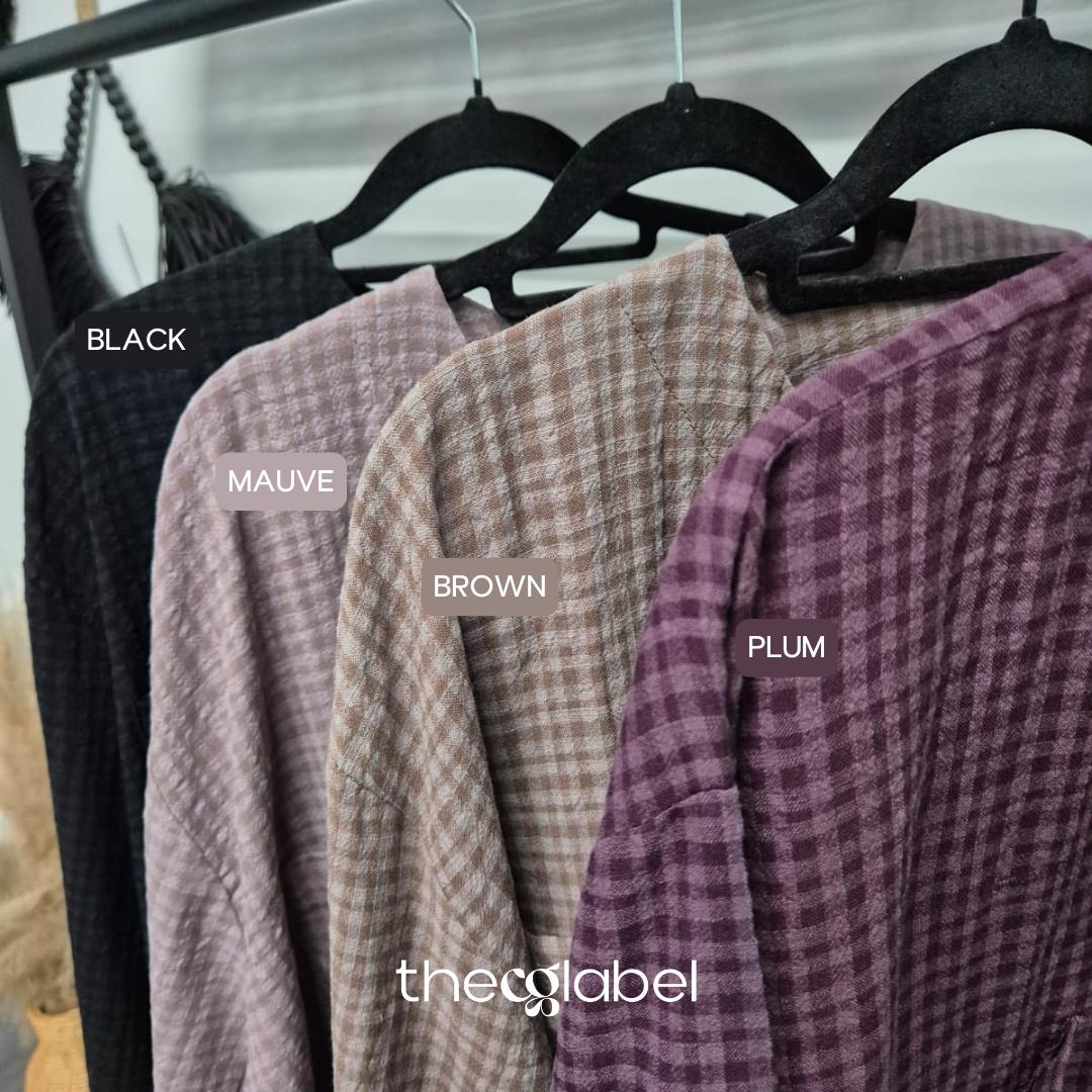 Signature Shirt (CGLABEL - Checkered Linen)