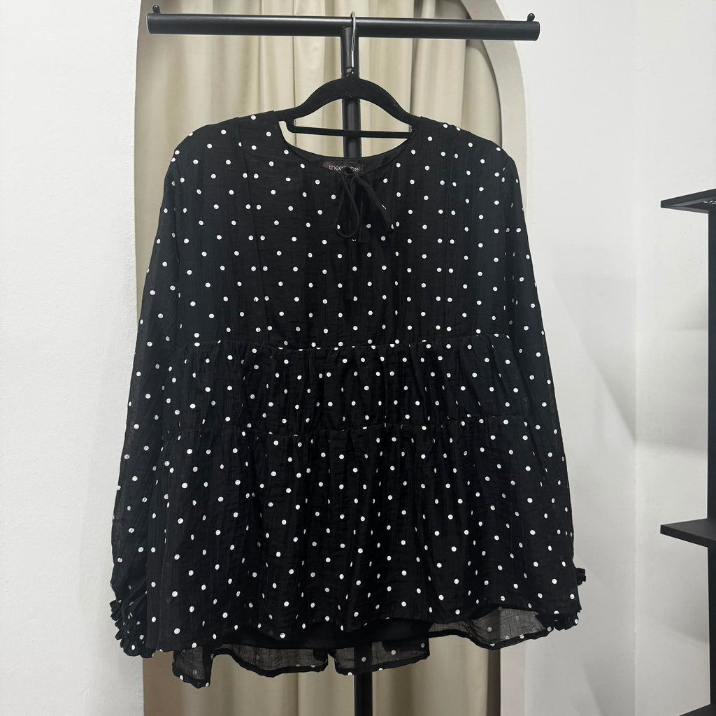 Poppy Polka (CGLABEL - Chiffon Crepe)