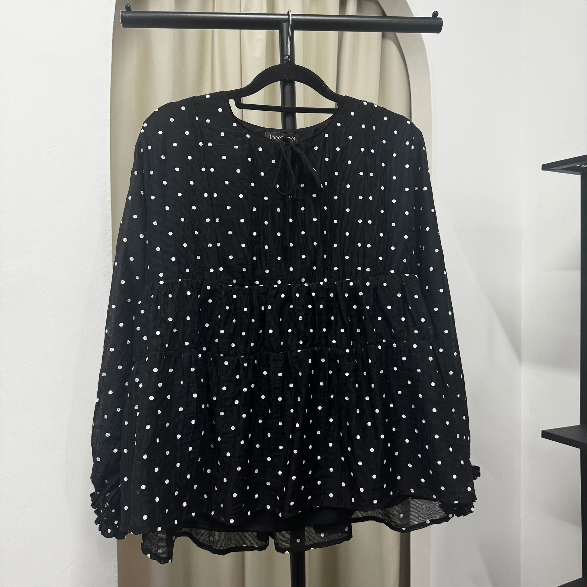 Poppy Polka (CGLABEL - Chiffon Crepe)