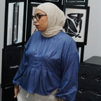 Nelly Blouse (CGLABEL - Soft Denim)