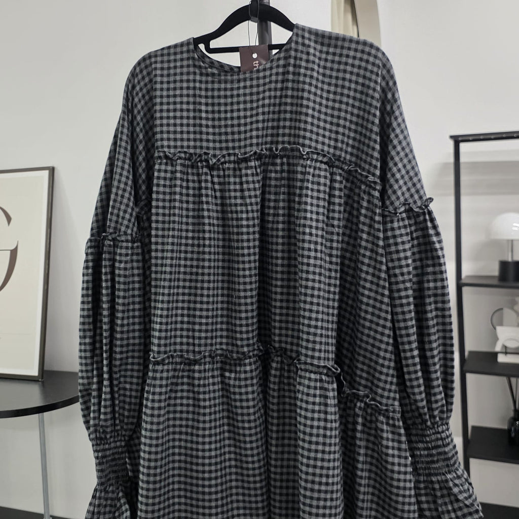 Santorini Ruffles Blouse (by The CGlabel - Flannel series)