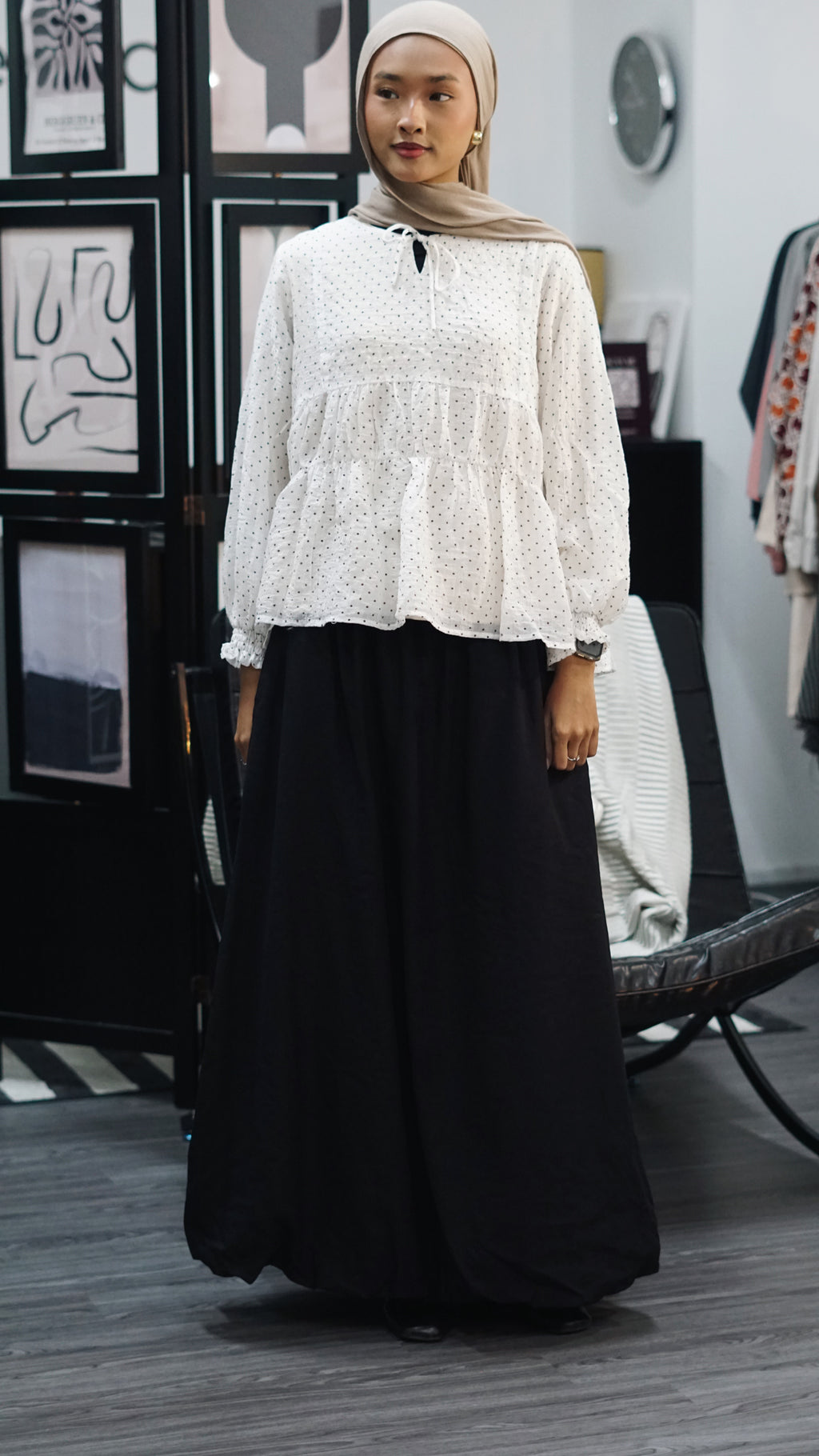 Bubble Skirt (CGLABEL - Linen Woven)