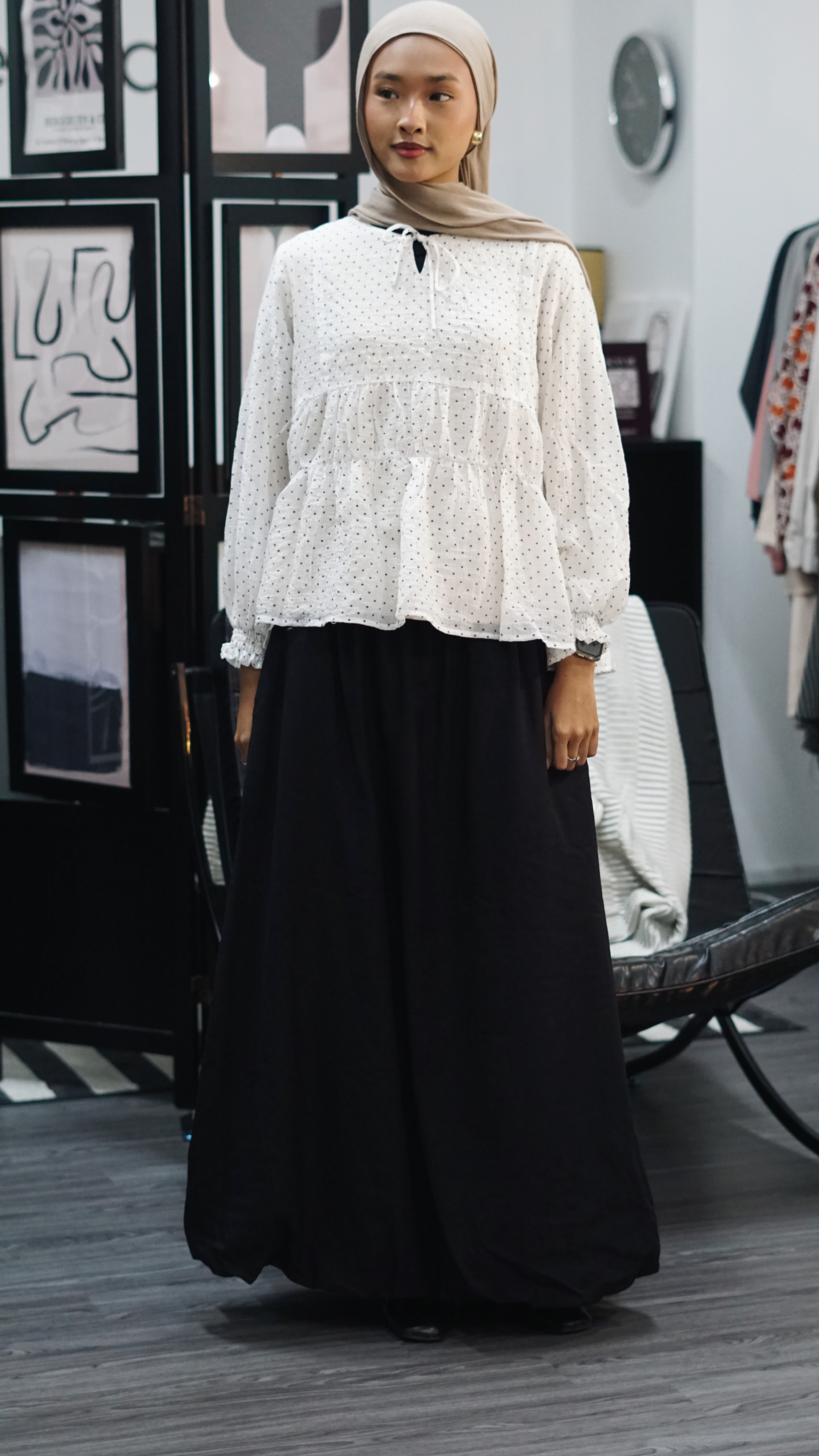 Bubble Skirt (CGLABEL - Linen Woven)