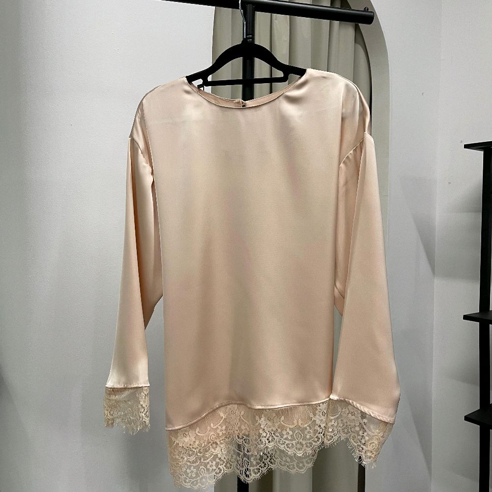 Lucy Lace Blouse (CGLABEL - Satin)