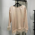 Lucy Lace Blouse (CGLABEL - Satin)
