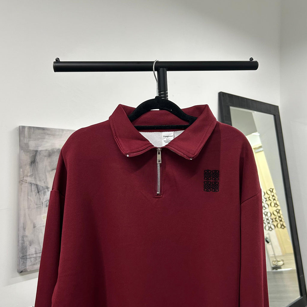 GG Zip Up Sweater (Non-fleece material)