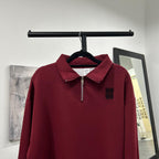 GG Zip Up Sweater (Non-fleece material)