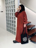Basic Oversized Maxi Dress (THECGLABEL - Cotton Foam Series)