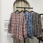 Chic Flannel Top (CG Curated Series)