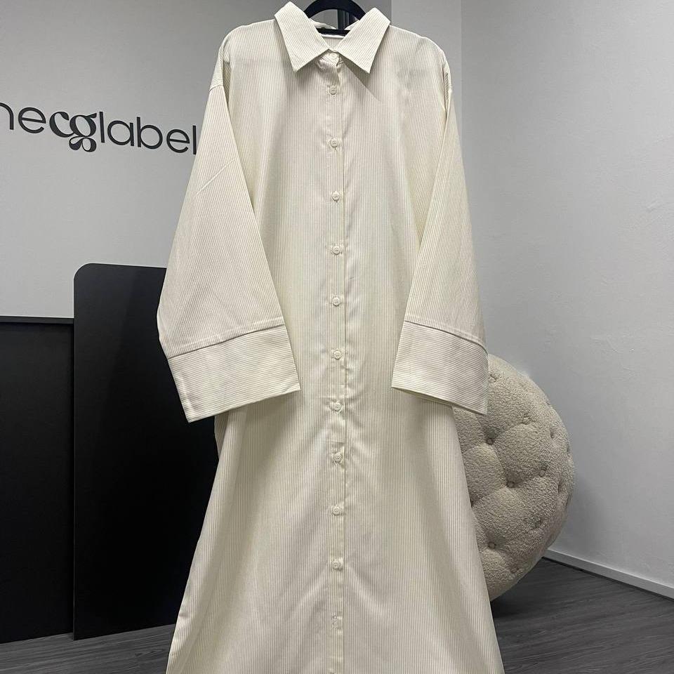 Shirt Dress (CGLABEL - Linen Stripes)
