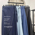 Belted Denim Skirt (CGLABEL - Premium Denim)