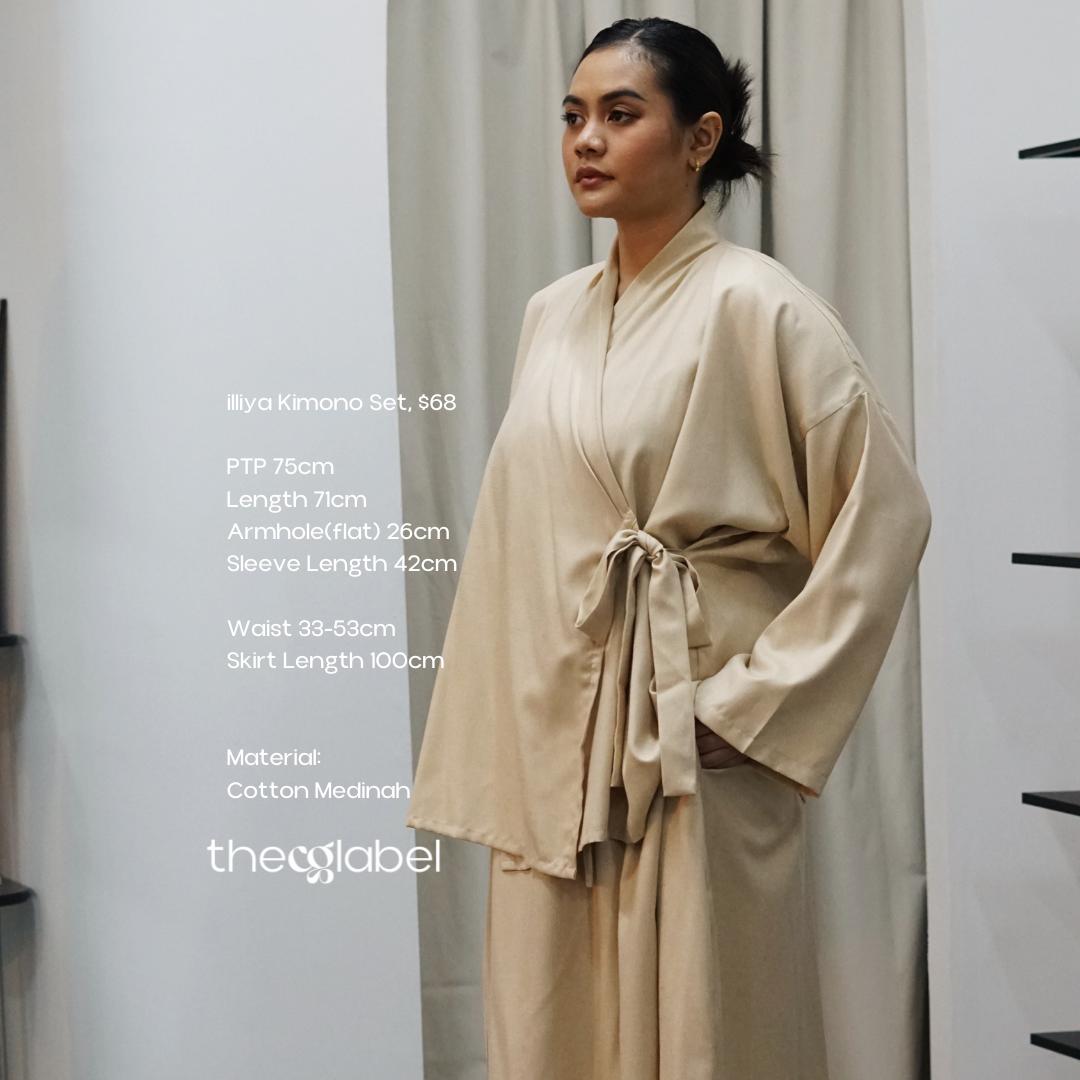 illiya Kimono Set (THECGLABEL - Raya Series 2026)
