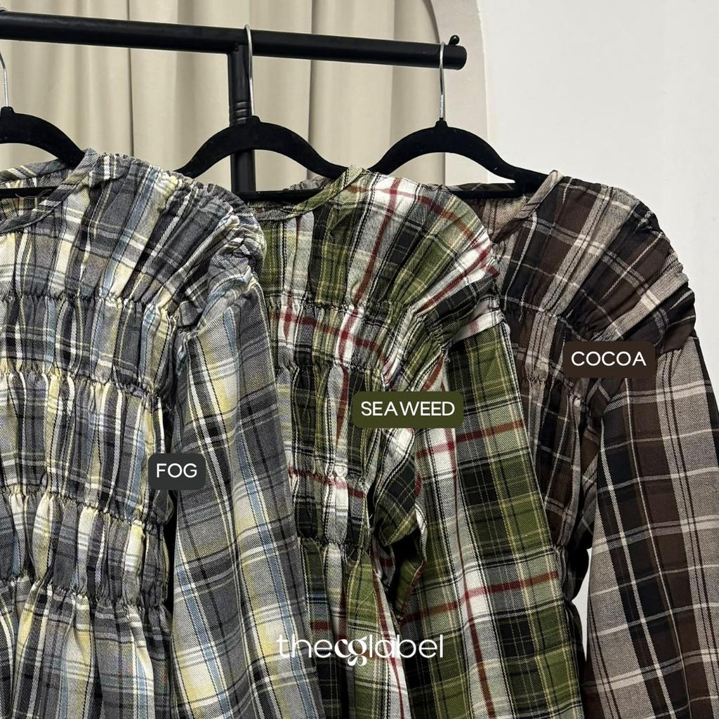 Georgia Scrunched Blouse (CG Curated Series)