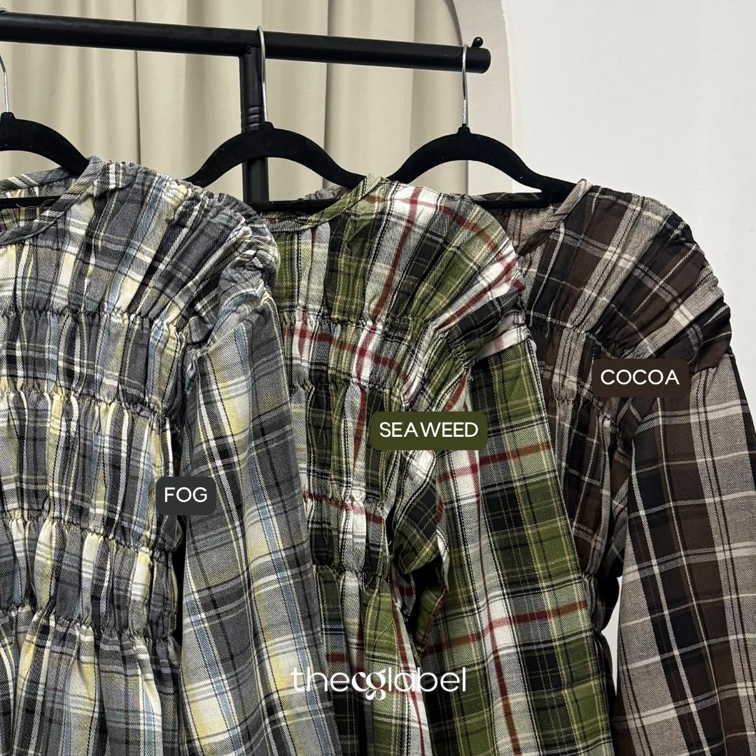 Georgia Scrunched Blouse (CG Curated Series)