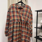 Fuss Free Kimono Dress (CGLABEL - Flannel)
