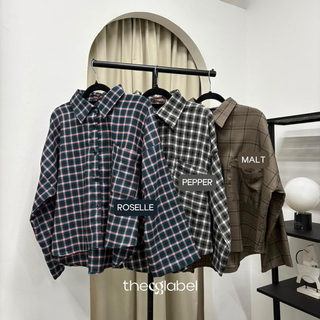 Boxy Shirt (CGLABEL- Flannel)