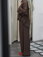 Relax Pants (by thecglabel - Striped Linen Woven Material)