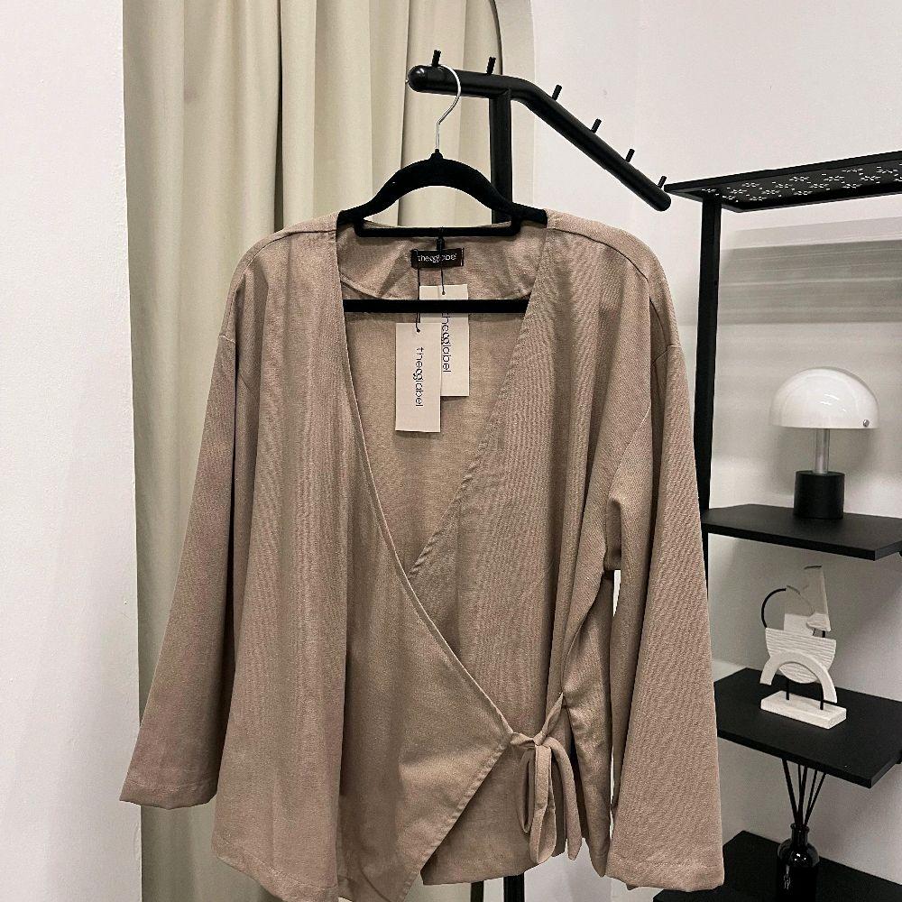 Kerry Kimono Blouse (CGLABEL - Linen)