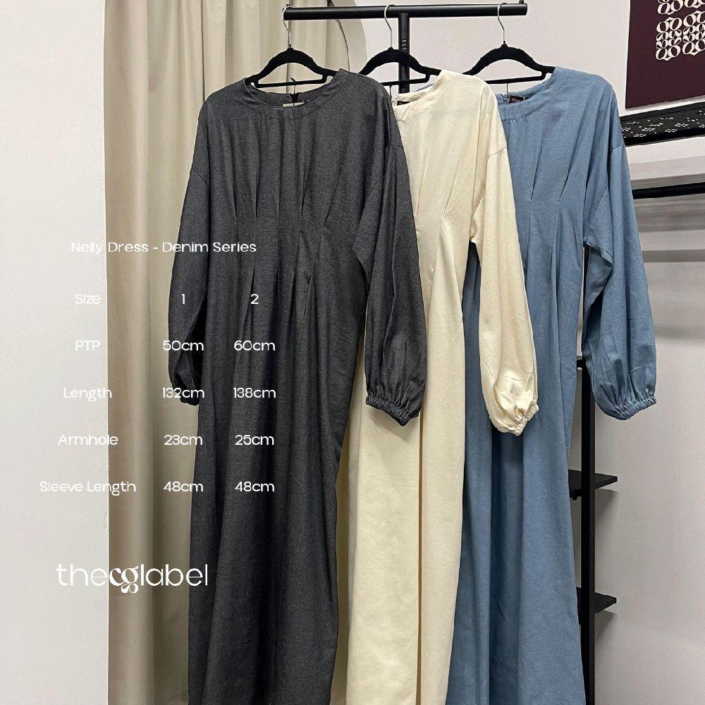 Nelly Dress (CGlabel - Twill Denim)