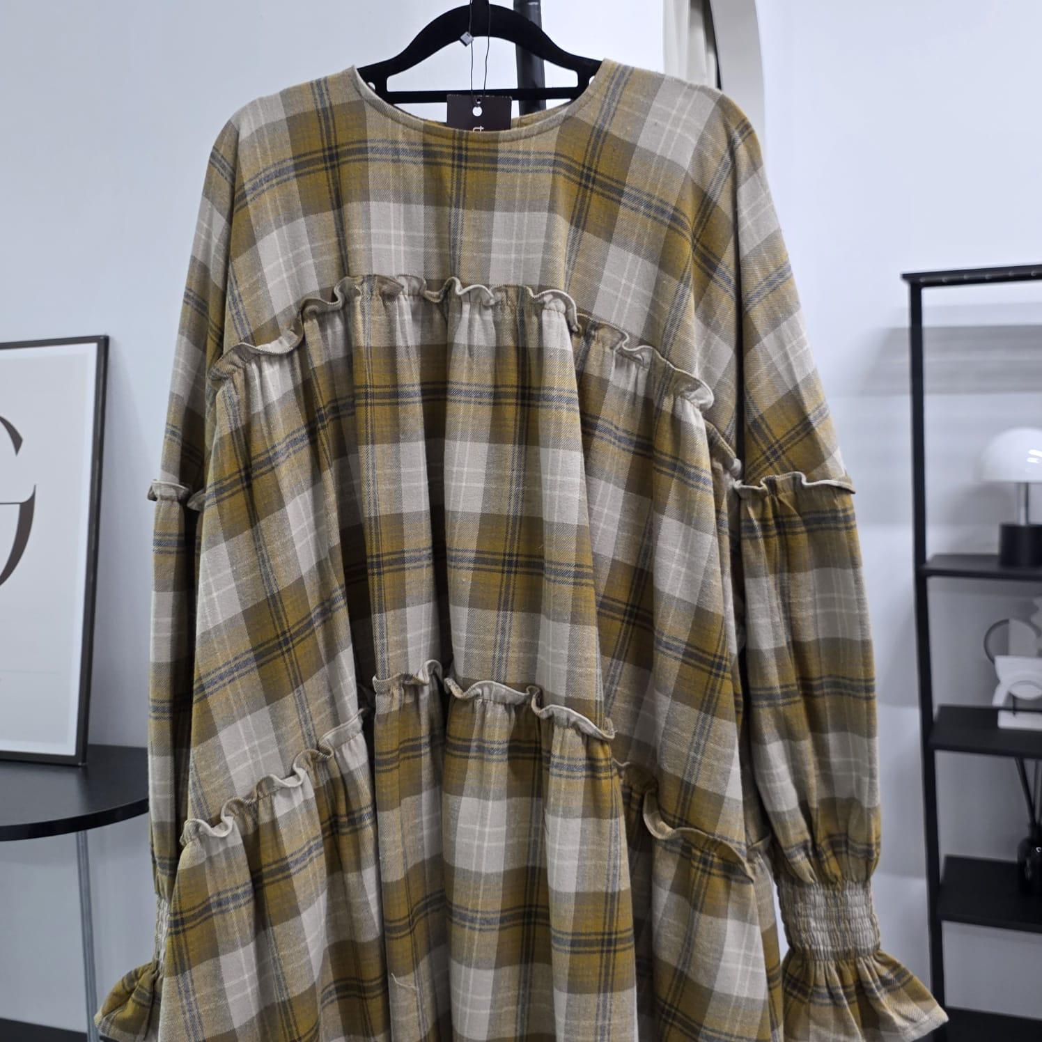 Santorini Ruffles Blouse (by The CGlabel - Flannel series)
