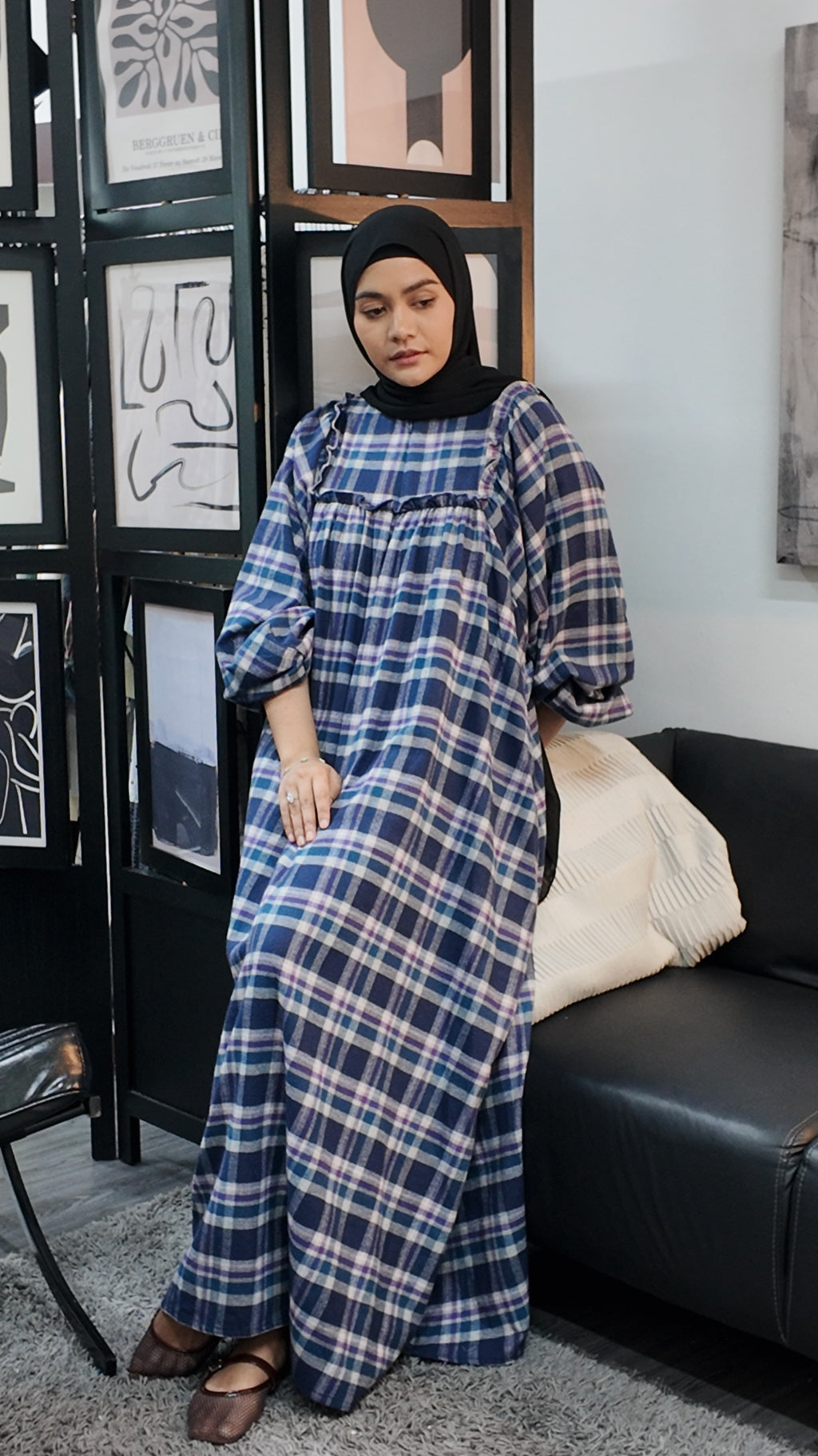 Serina Dress (CGLABEL - Flannel)